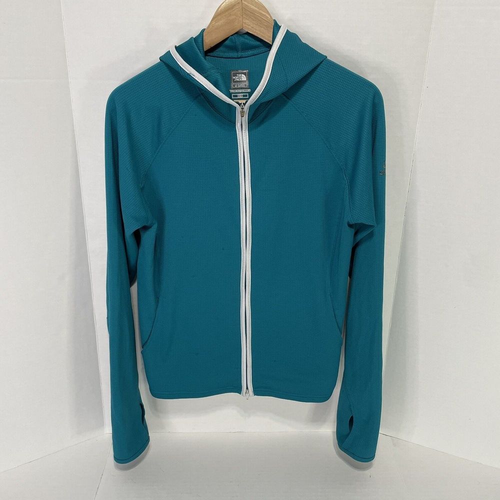 The North Face Flight Series Women’s Jacket, Medium, Teal, Full Zip